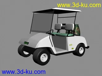 3D打印模型自己做的高尔夫球车的图片