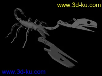 3D打印模型机械蝎子的图片