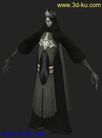 3D打印模型女巫的图片