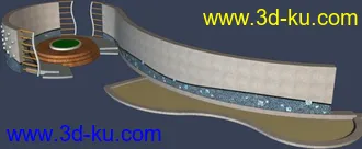 3D打印模型景观平台的图片