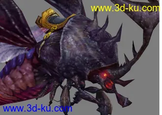 3D打印模型黑甲虫坐骑的图片