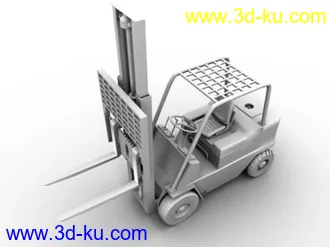 maya 模型 叉车的图片