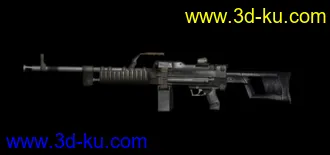 3D打印模型中国QJY88通用机枪的图片
