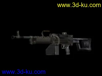 3D打印模型中国QJY88通用机枪的图片