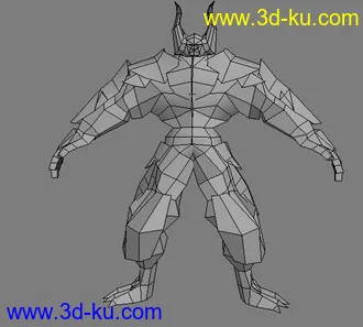 3D打印模型游戏人物建模的图片