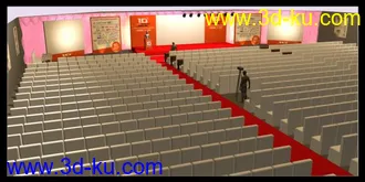 3D打印模型一个活动的场景设计....求批评=。=的图片