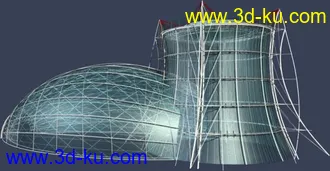 3D打印模型现代温室的图片