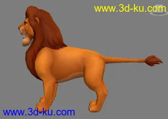 3D打印模型狮子的图片