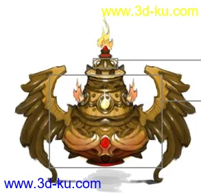 3D打印模型新手建模 炉子的图片