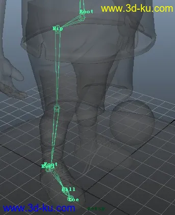 【求助】在使用AdvancedSkeleton （MAYA）绑定人物的时候遇到的一些问题模型的图片11