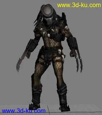 3D打印模型异形大战铁血战士里  铁血战士 max9的图片