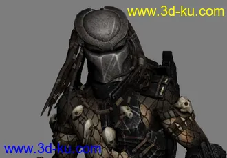 3D打印模型异形大战铁血战士里  铁血战士 max9的图片