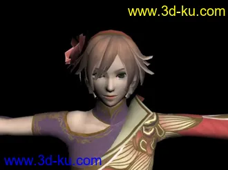 3D打印模型[震撼]真三国无双6全部女将女兵的图片