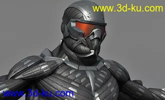 3D打印模型nano-suit 孤岛危机，纳米战甲！附带贴图的图片