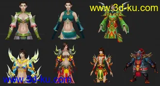 不错的一组模型，。供大家分享。不要错过。值得下载的图片