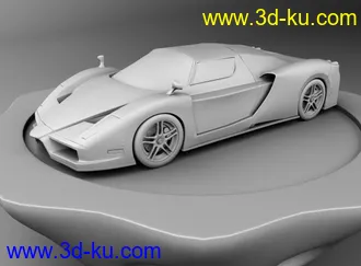 3D打印模型跑车_法拉利恩佐的图片