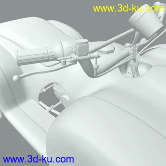 3D打印模型新手请高手们指教，做的沙滩摩托的图片