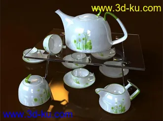 3D打印模型茶壶 有工程文件的哦。。的图片