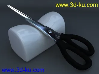 3D打印模型剪刀的图片