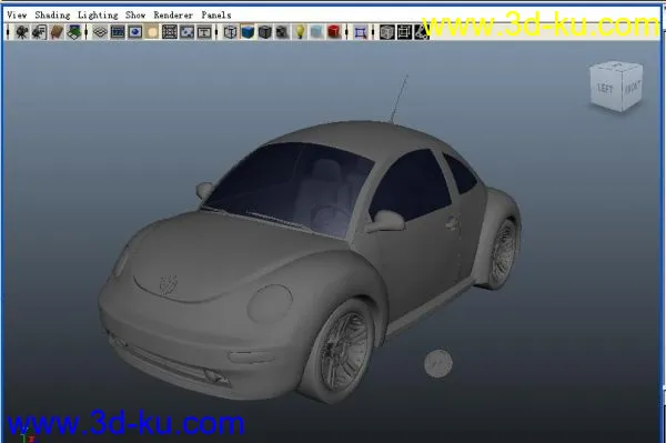 甲壳虫汽车模型的图片1