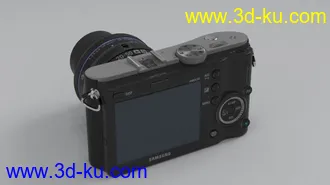 3D打印模型三星照相机Samsung NX100 compact camera的图片