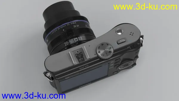 三星照相机Samsung NX100 compact camera模型的图片3