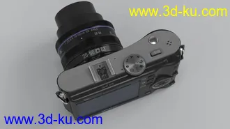 3D打印模型三星照相机Samsung NX100 compact camera的图片