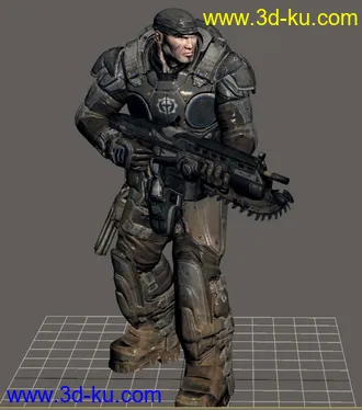 超牛的角色模型的图片