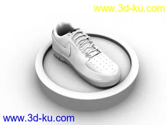 3D打印模型自己做的NIKE AIR-FORCE 1的图片