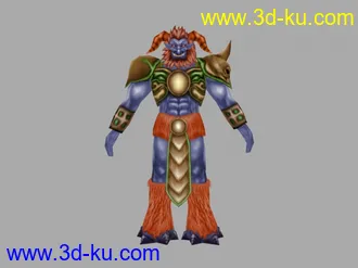 3D打印模型牛怪的图片