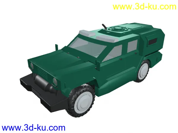 【GUNDAM SEED-D】奥布的军用吉普车'model模型的图片2