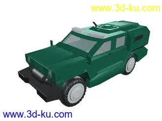 3D打印模型【GUNDAM SEED-D】奥布的军用吉普车'model的图片