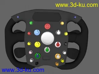 3D打印模型F1赛车方向盘！的图片