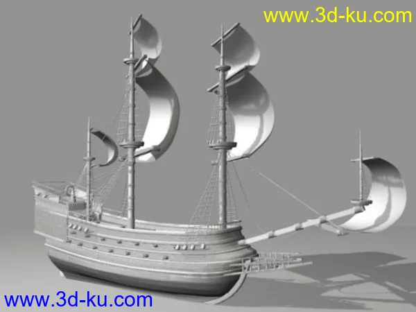 海盗船模型的图片1