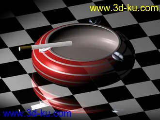 3D打印模型我办公室的烟缸的图片