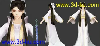 3D打印模型诛仙美女。的图片