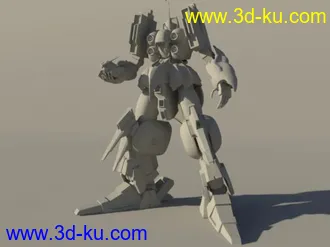 3D打印模型刹帝利高达，你懂得。的图片