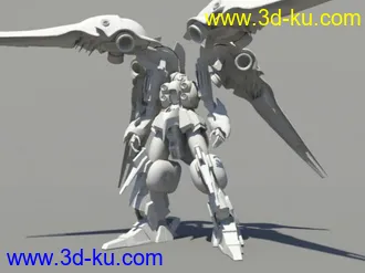 3D打印模型完整的刹帝利高达！的图片