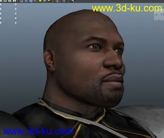 真人游戏模型,美国黑人大兵（附带游戏专用骨骼,和贴图）的图片