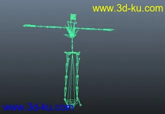 真人游戏模型,美国黑人大兵（附带游戏专用骨骼,和贴图）的图片