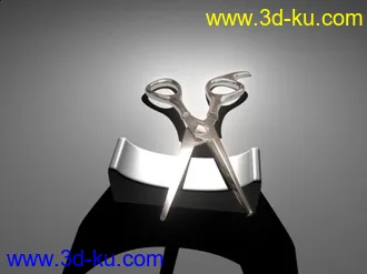 3D打印模型剪刀一把，要的拿去哦！！！的图片