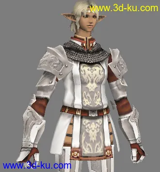 3D打印模型女精灵骑士的图片