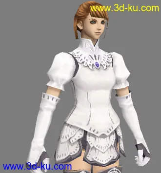 3D打印模型女礼服的图片