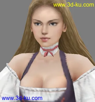 3D打印模型女仆的图片