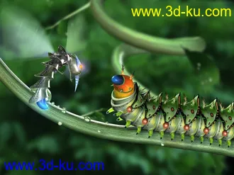 3D打印模型精品豆虫坐骑（求加精）的图片