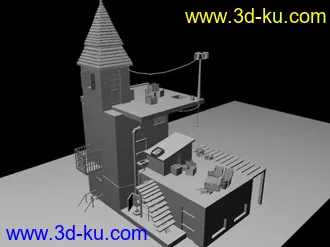 3D打印模型菲蔚——特色小屋的图片