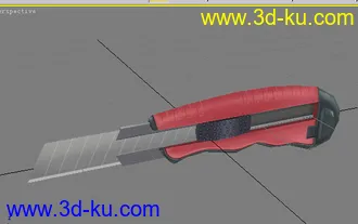 3D打印模型低模美工刀一把的图片