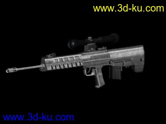3D打印模型88狙击 贴图有待修正的图片