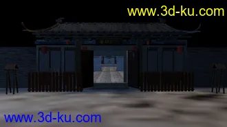 3D打印模型河南内乡县衙 TS的图片