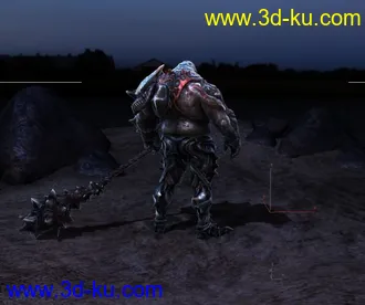 一个不错的次时代模型贴图齐全，要的拿去！的图片